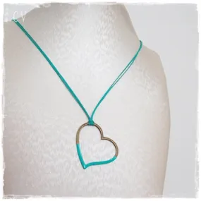 Turquoise Heart Necklace