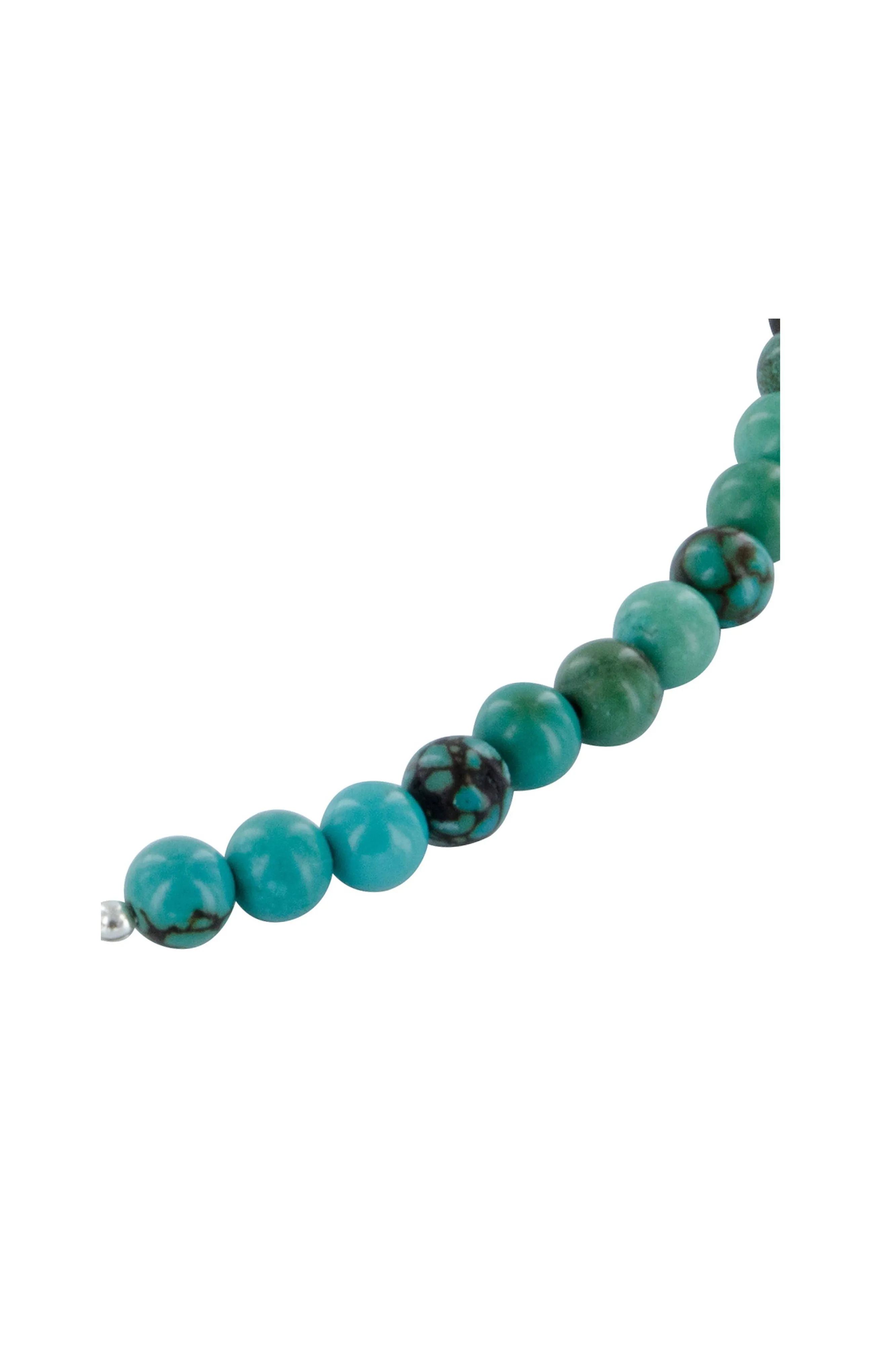 Turquoise Strand Bead Necklace