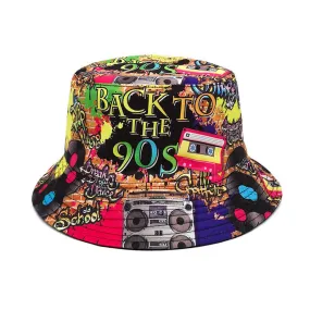 Unisex Nostalgic Back To The 90s Bucket Hat