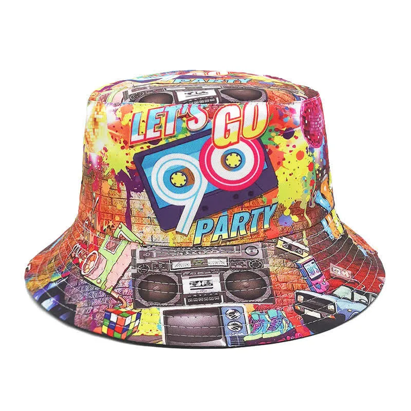 Unisex Nostalgic Back To The 90s Bucket Hat