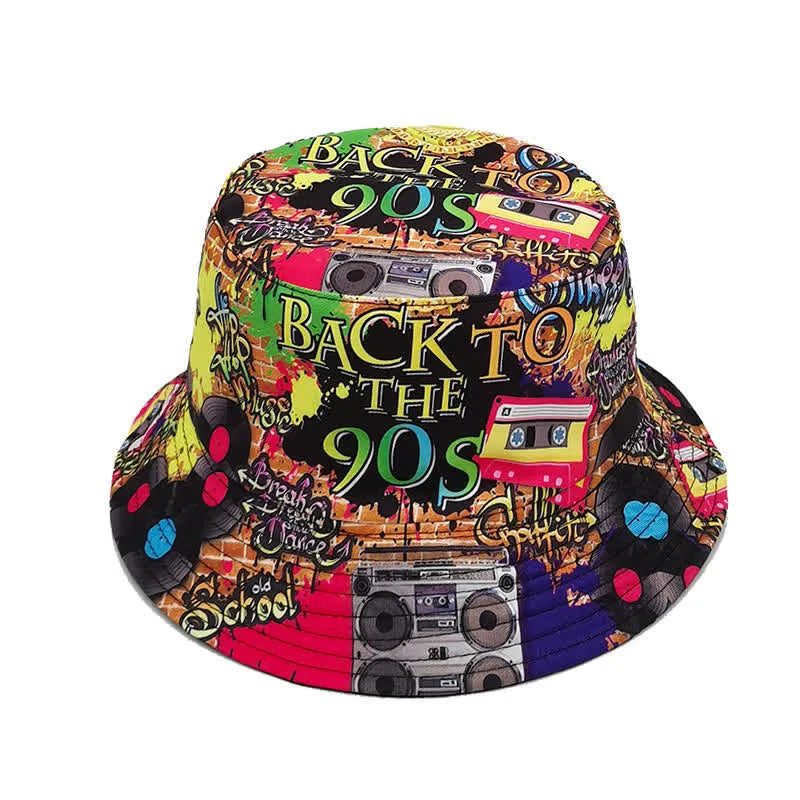 Unisex Nostalgic Back To The 90s Bucket Hat