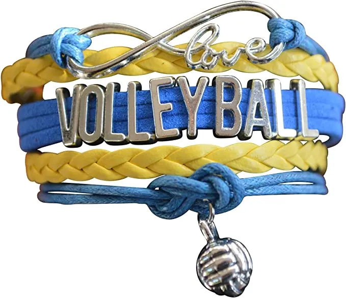 Volleyball Love Bracelet - Pick Your Team Colors