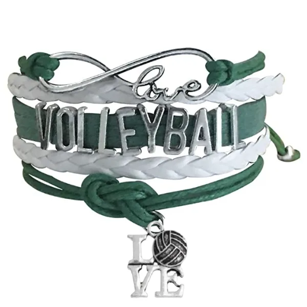 Volleyball Love Bracelet - Pick Your Team Colors