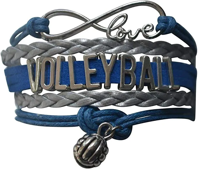 Volleyball Love Bracelet - Pick Your Team Colors