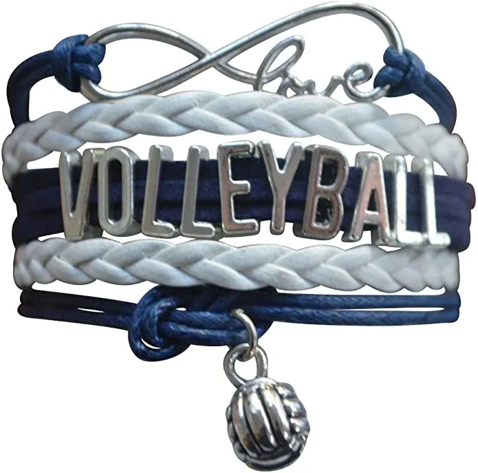 Volleyball Love Bracelet - Pick Your Team Colors