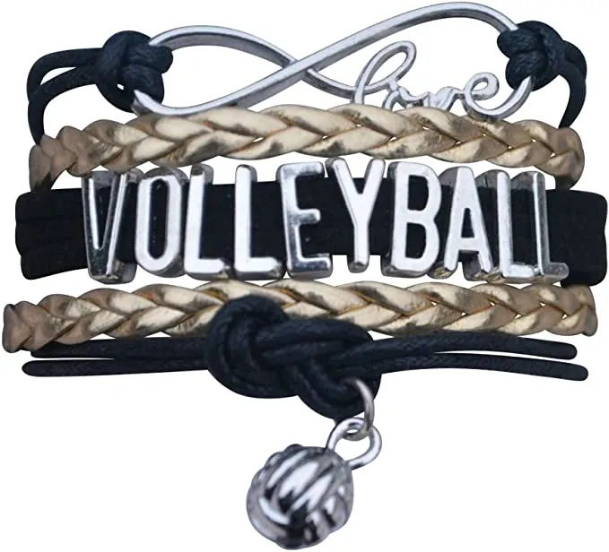 Volleyball Love Bracelet - Pick Your Team Colors