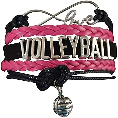 Volleyball Love Bracelet - Pick Your Team Colors