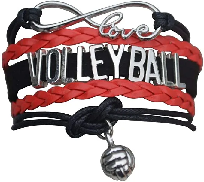 Volleyball Love Bracelet - Pick Your Team Colors