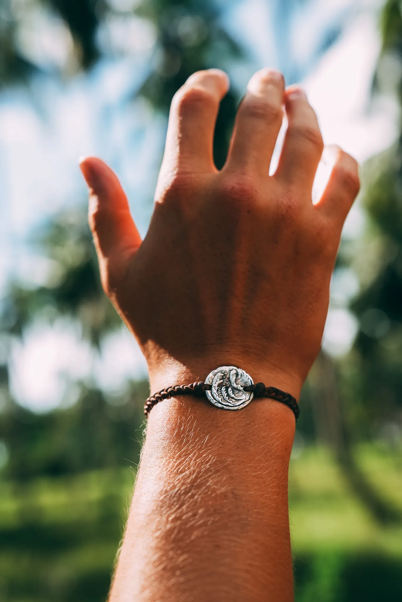 Wave Coin Bracelet