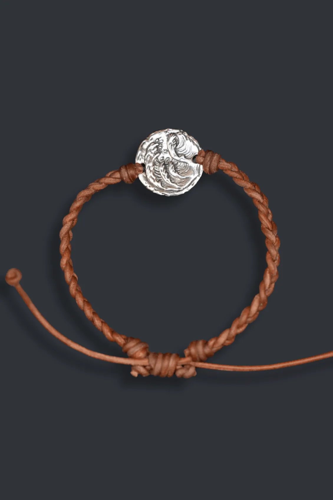 Wave Coin Bracelet