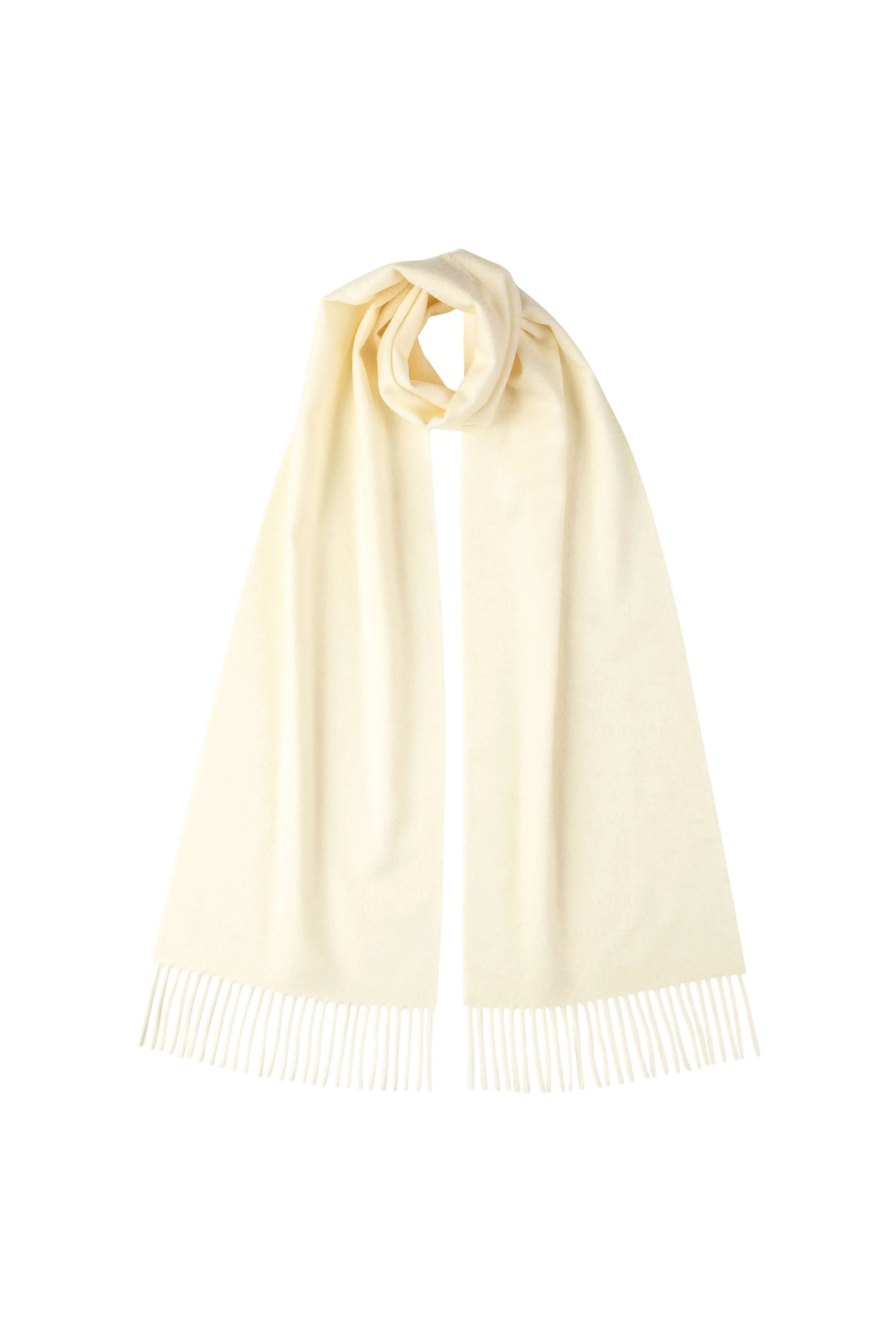 White Cashmere Scarf