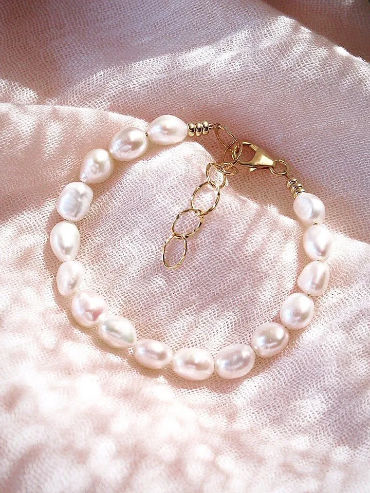 White Pearl Bracelet - Ala