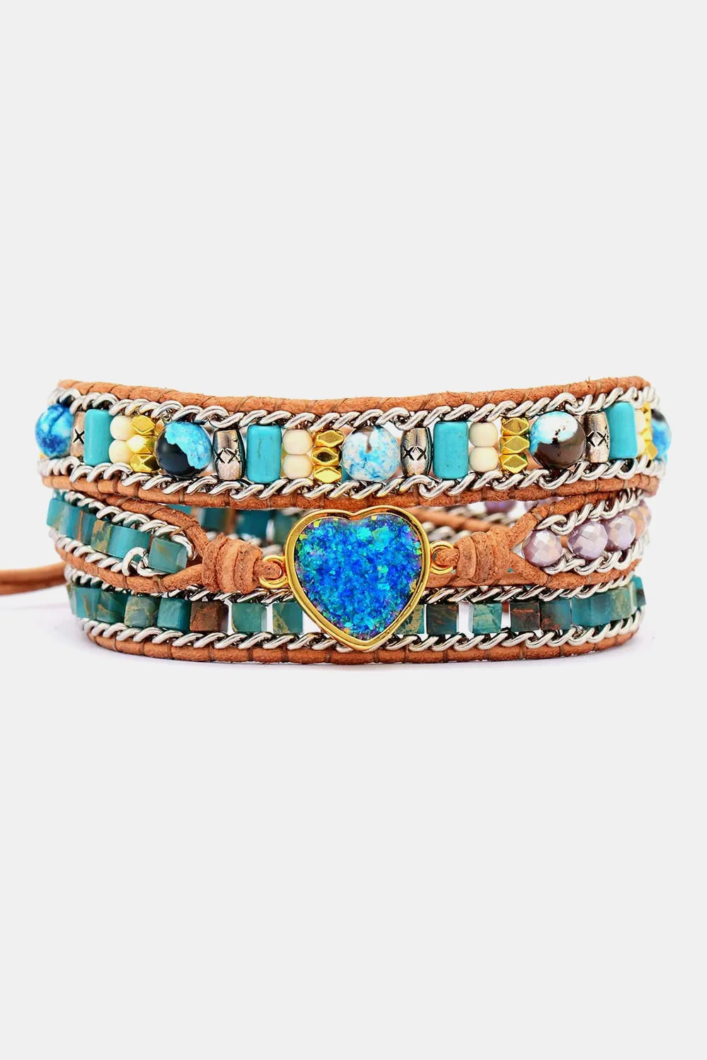 Women's Heart Layered Bracelet