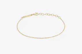 Zoe Chicco 14k Gold Tube & Bead Bracelet